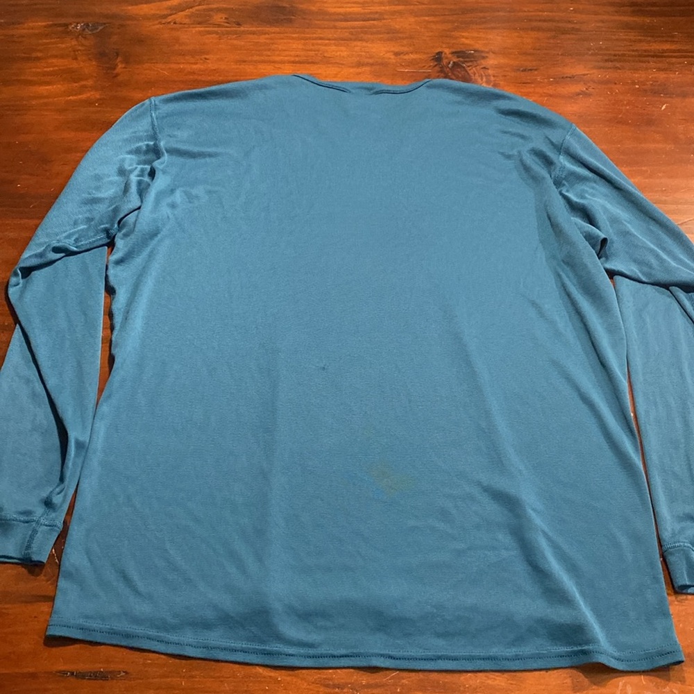 PATAGONIA TEAL THERMAL BASE LAYER CREW🌹 - Picture 9 of 12